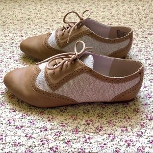 Brown Oxfords Shoes New